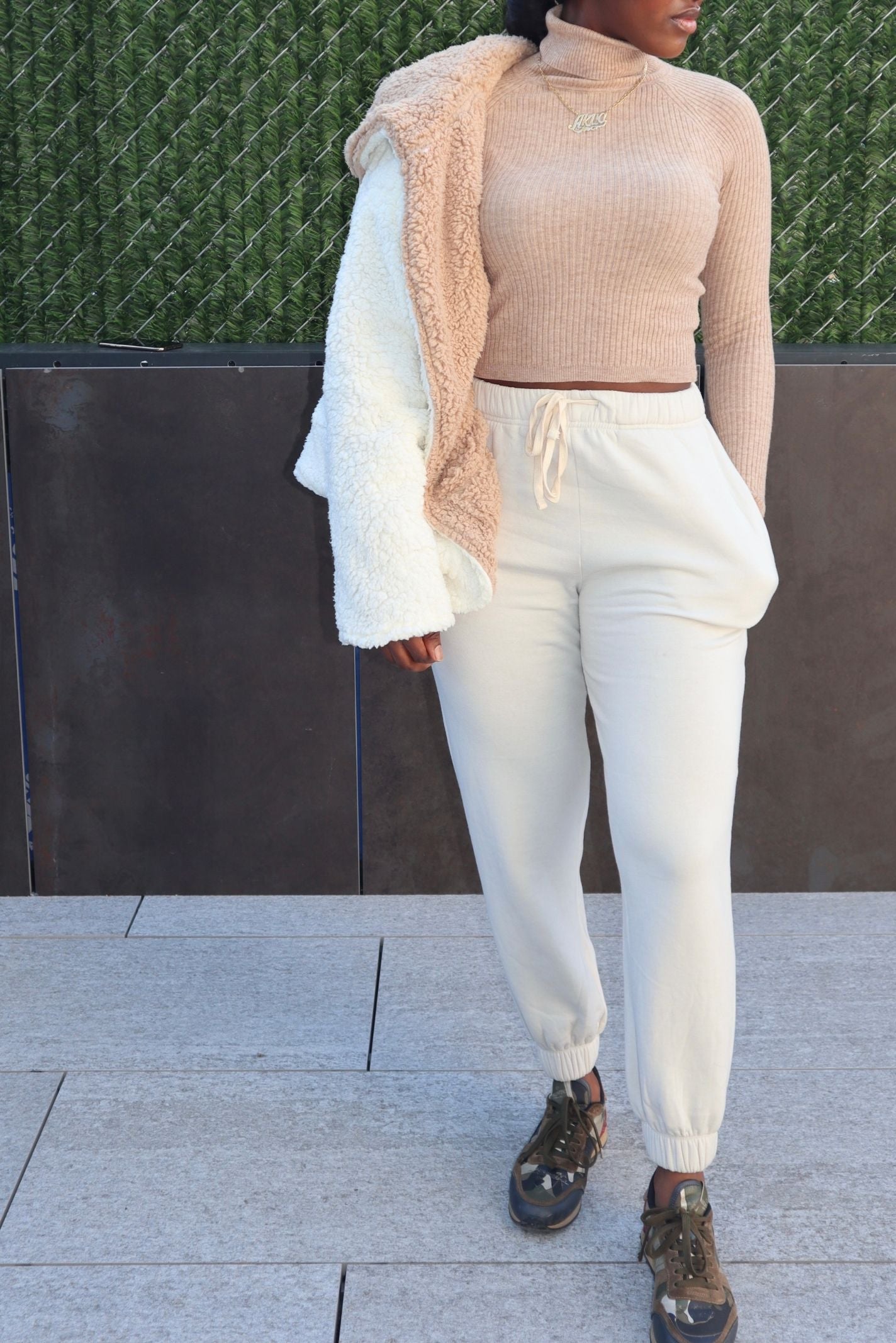 "ESSENTIAL" SWEATER TOP - StylePurch