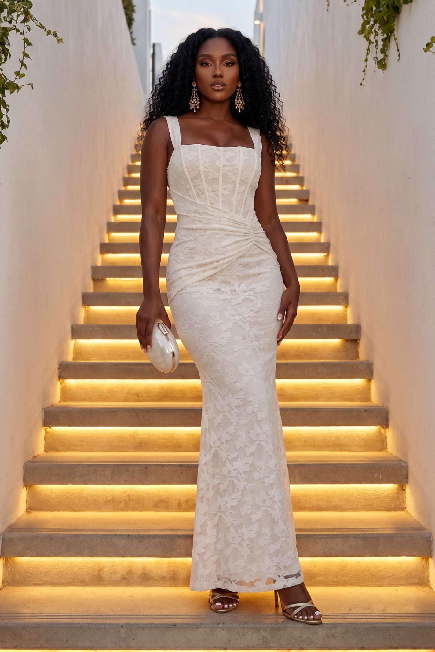 "IVORY REIGN" DRESS