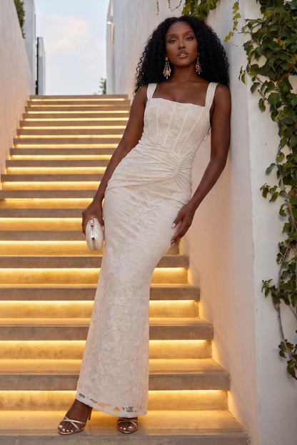 "IVORY REIGN" DRESS