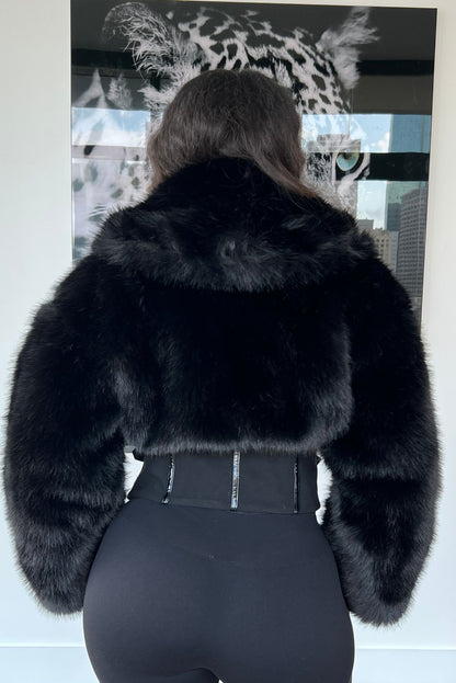 "SNOWFALL HEIRESS" CORSET COAT