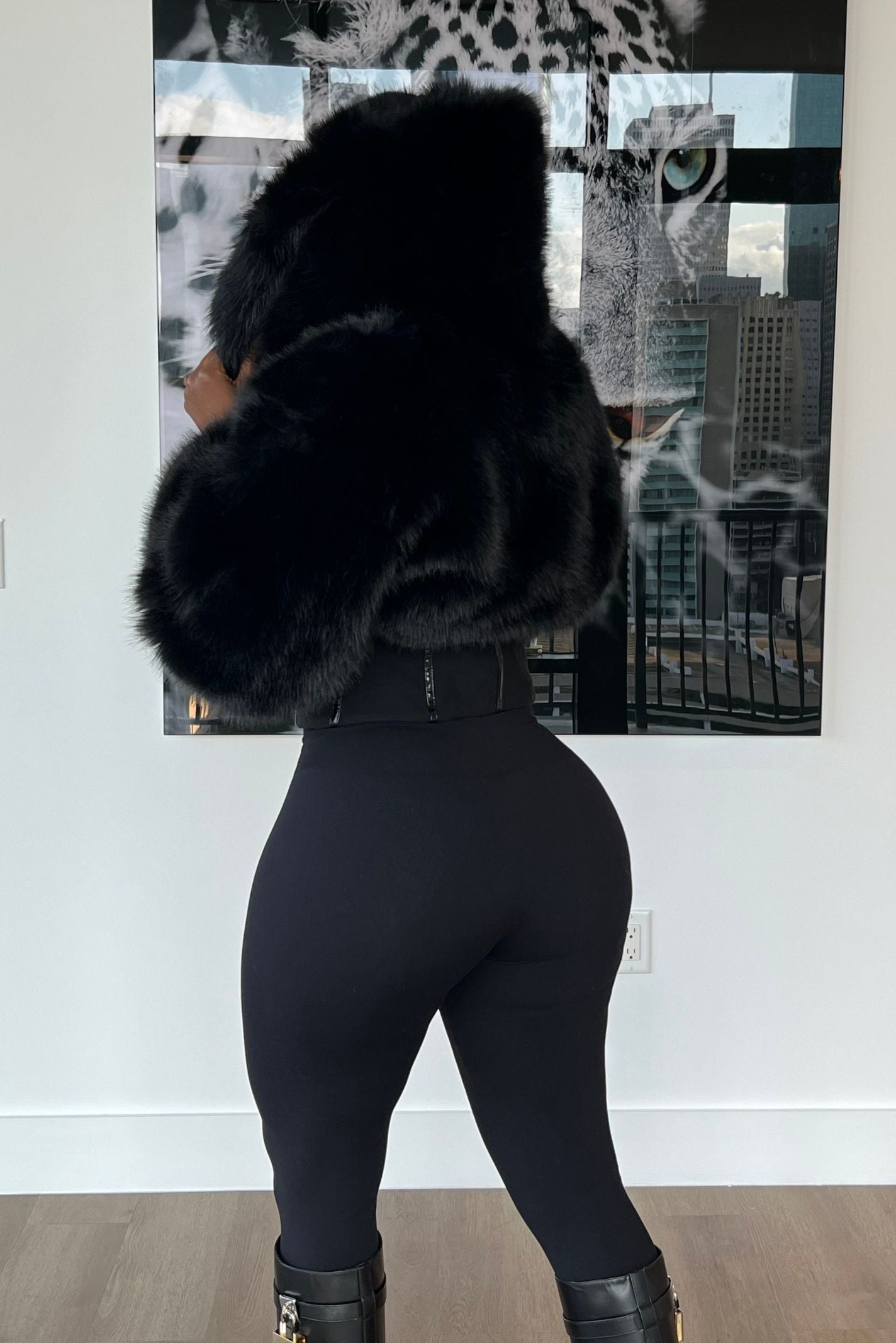 "SNOWFALL HEIRESS" CORSET COAT