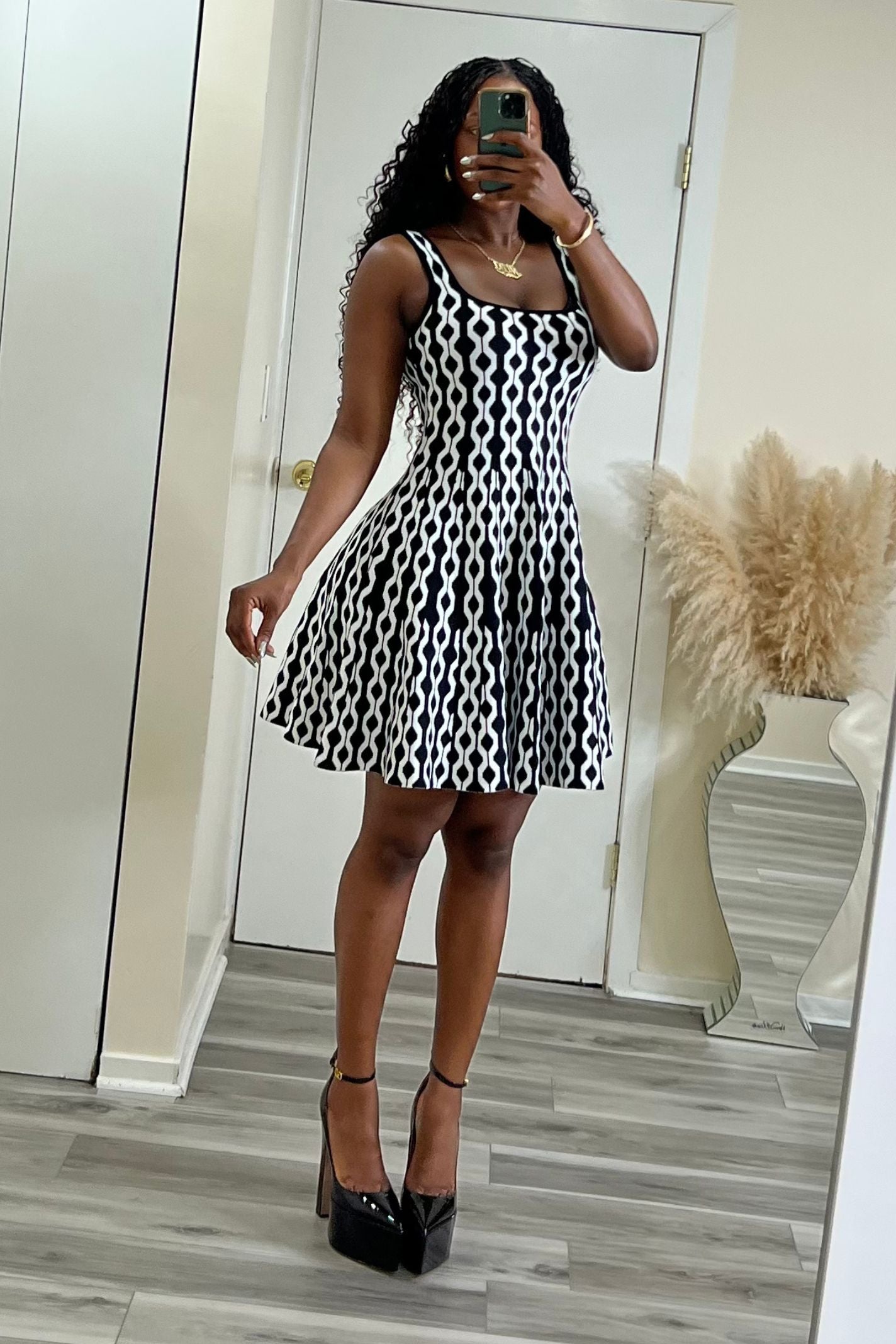 "GIVING YOU STRUCTURE" DRESS