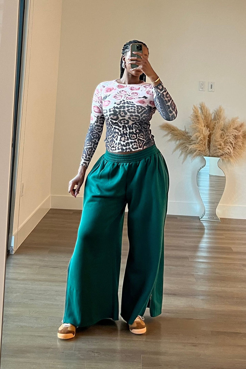 "BLOOMING IN THE WILD" TOP