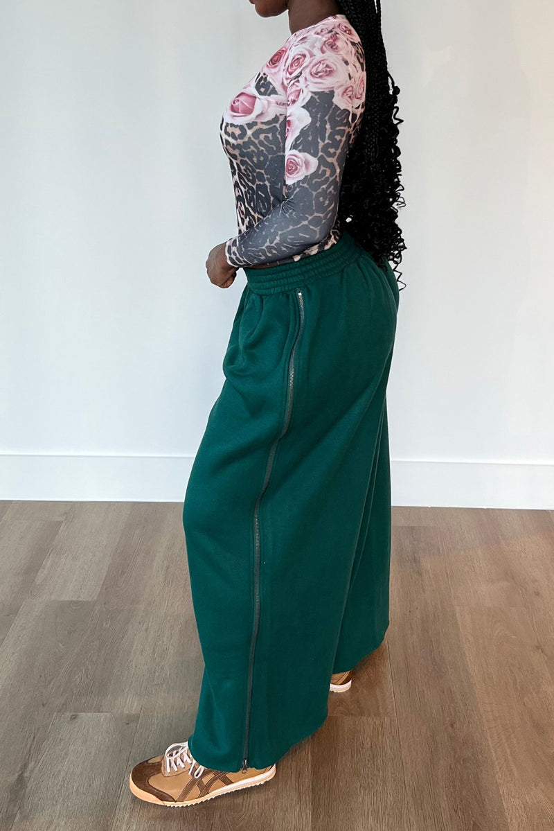 "DECODING ZIPS" PANTS