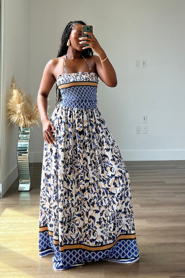 "SMOCKING HOT" MAXI DRESS