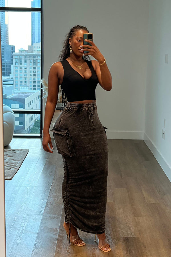 "GOOD MINERALS" SKIRT