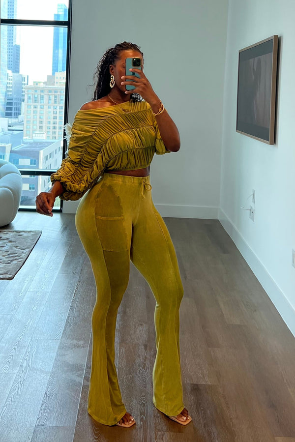 "DOUBLE TAKE" PANT SET