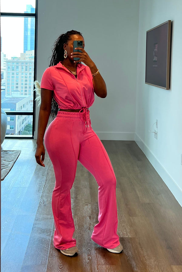 "VICTORY LAP" PANT SET