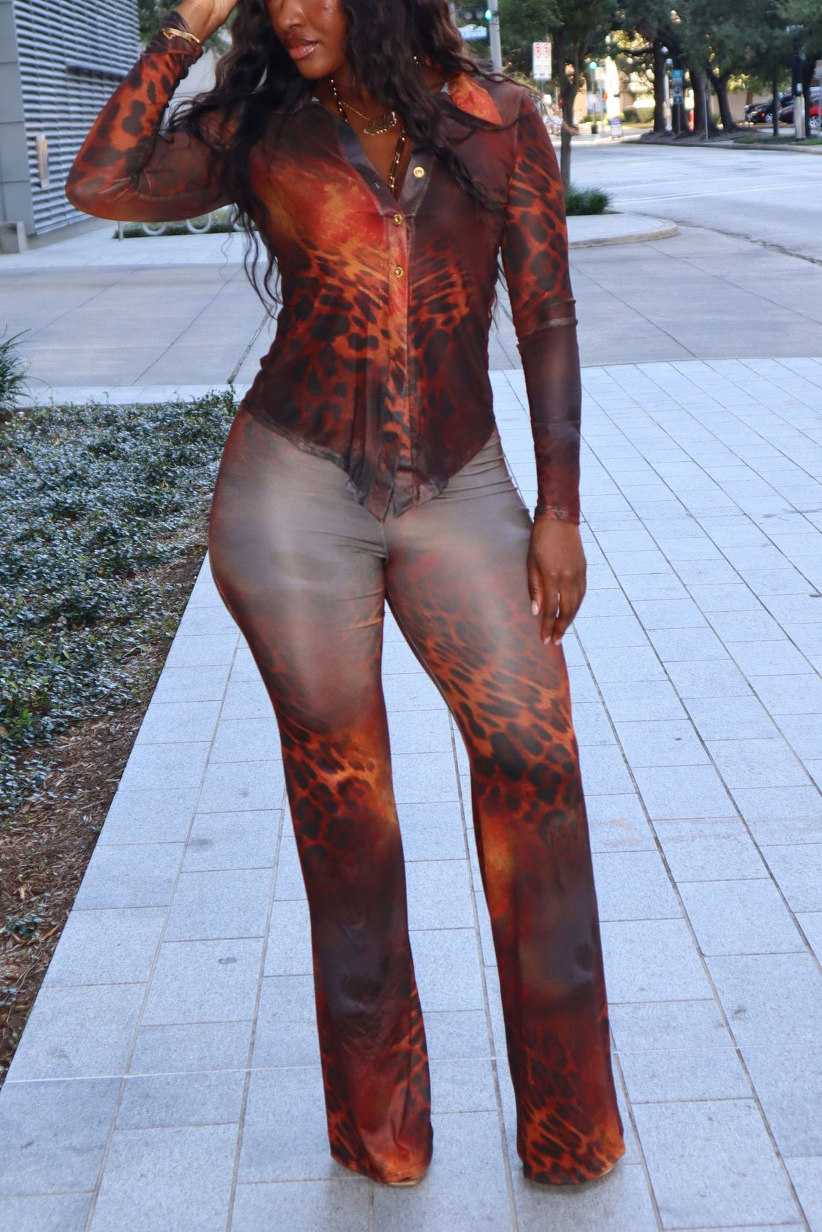 "BLAZING FIRE" SET
