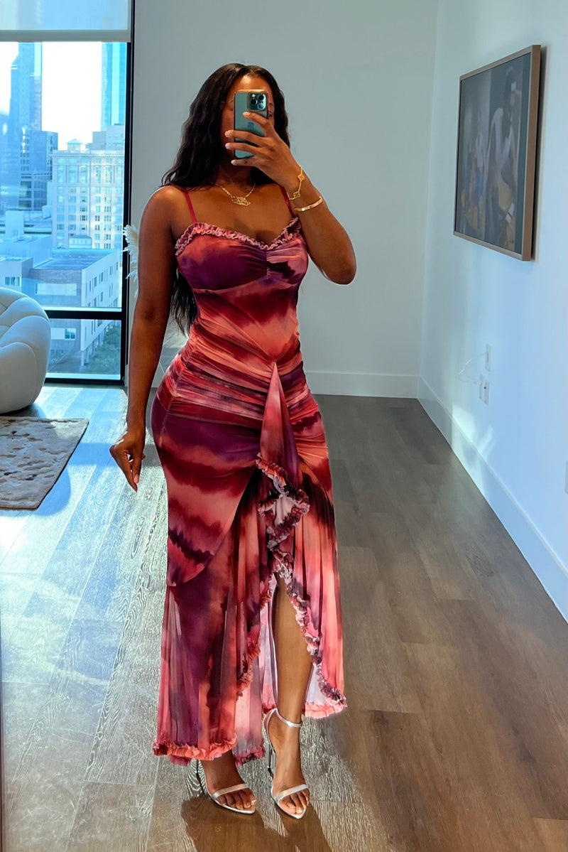 "LAVENDER HAZE" DRESS