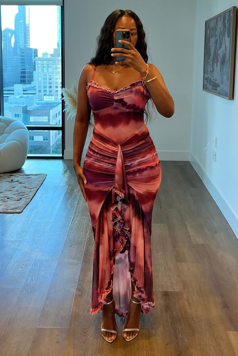 "LAVENDER HAZE" DRESS