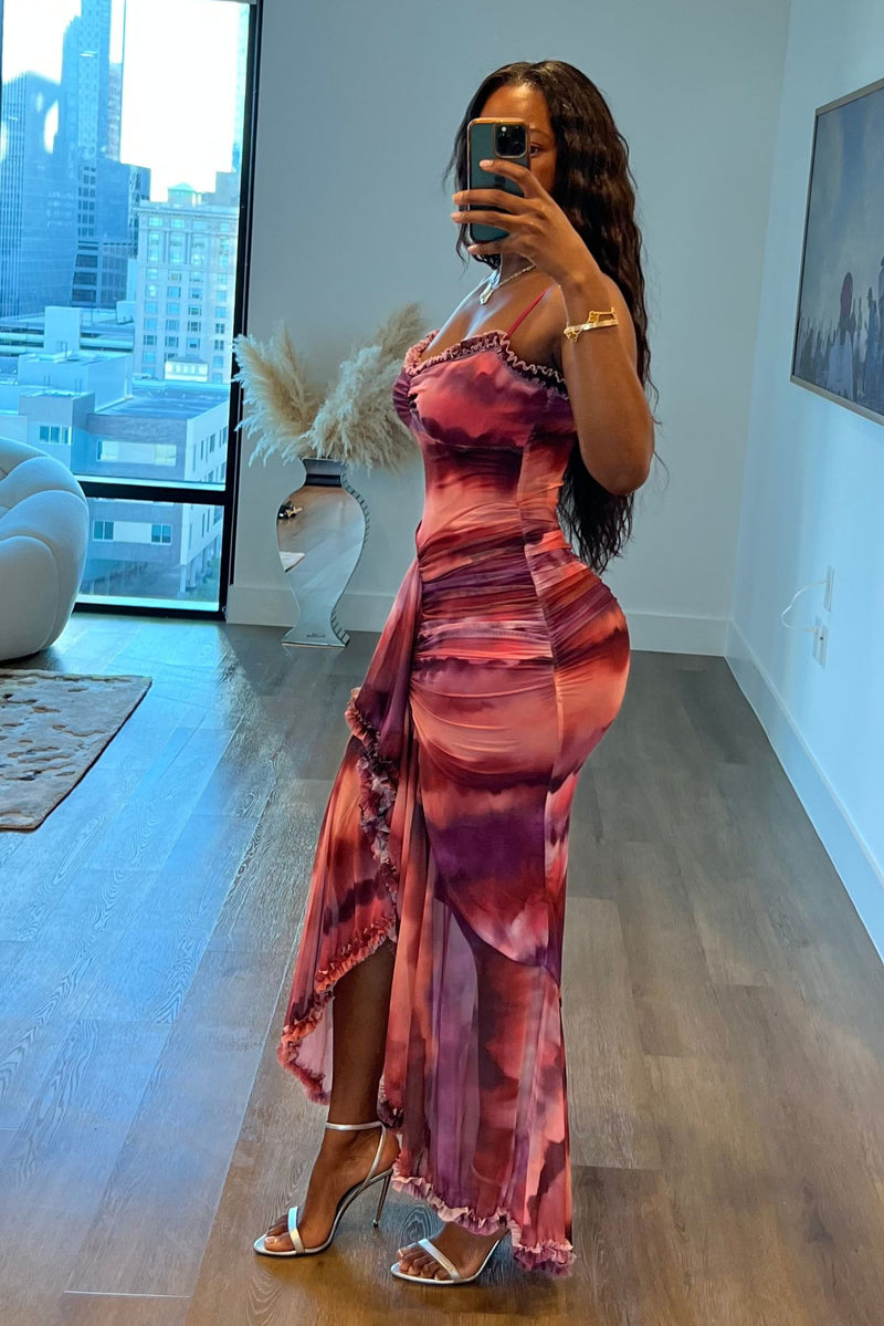 "LAVENDER HAZE" DRESS