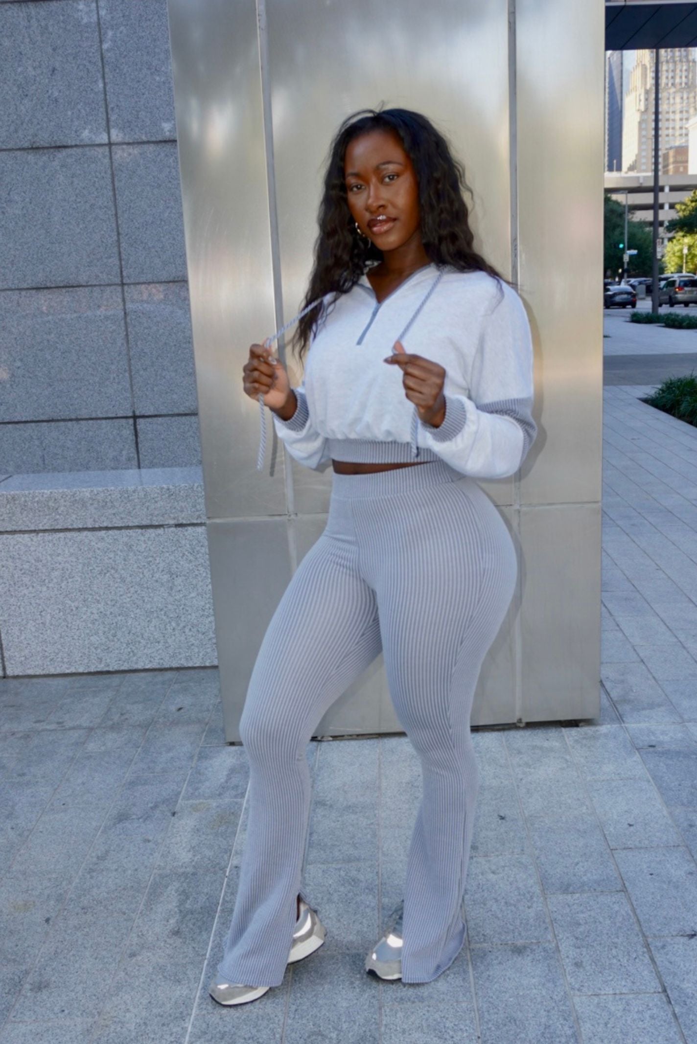 "OFF DUTY" PANT SET