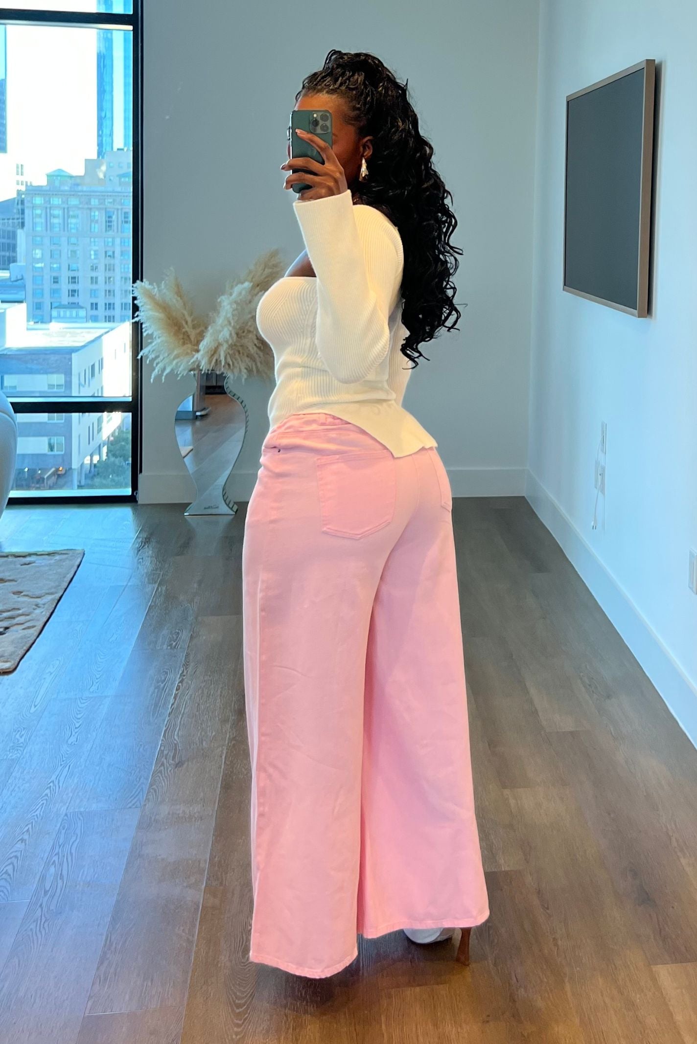 "PINK PANTHERESS" PANTS