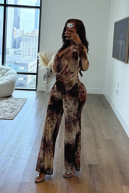 "MOLTEN MUSE" PANT SET