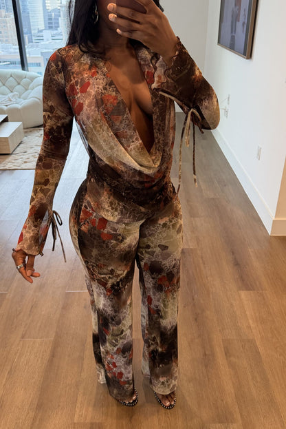 "MOLTEN MUSE" PANT SET