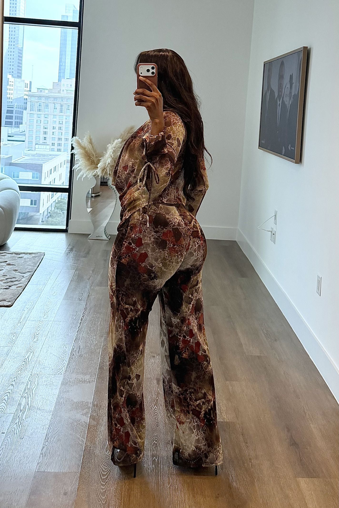 "MOLTEN MUSE" PANT SET