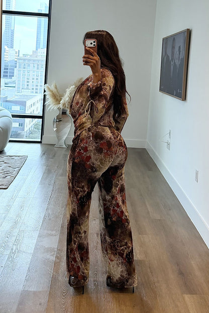 "MOLTEN MUSE" PANT SET