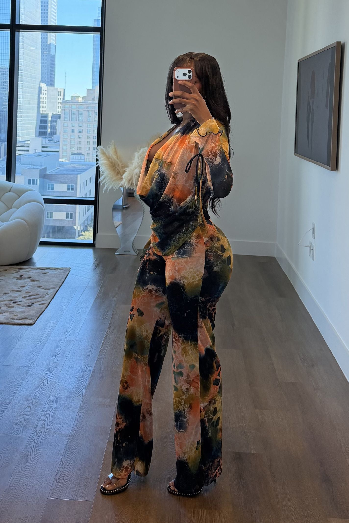 "MOLTEN MUSE" PANT SET