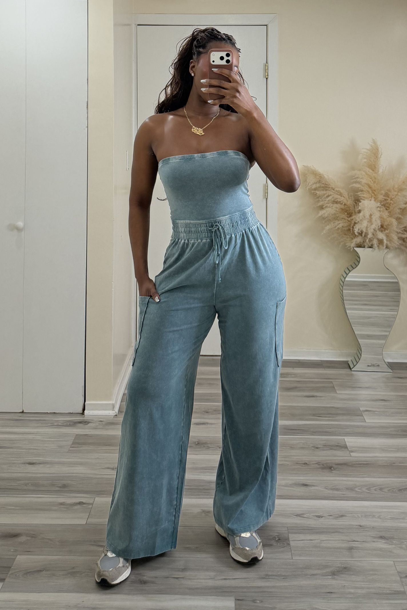 "LIFE OF EASE" JUMPSUIT