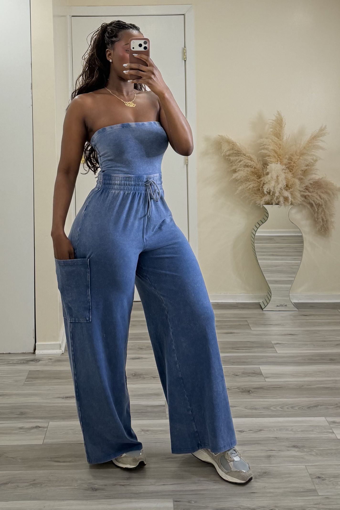 "LIFE OF EASE" JUMPSUIT