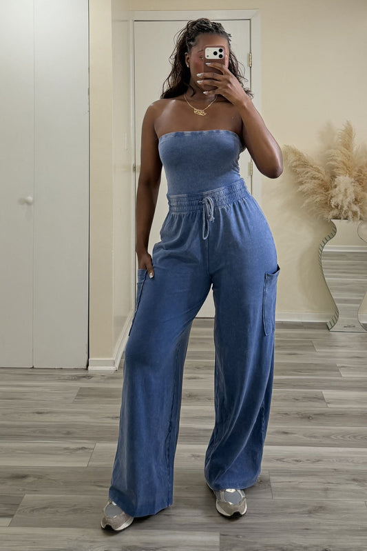 "LIFE OF EASE" JUMPSUIT