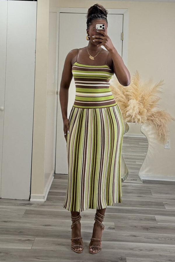VALENCIA FLOW" MIDI DRESS StylePurch VALENCIA FLOW" MIDI DRESS StylePurch