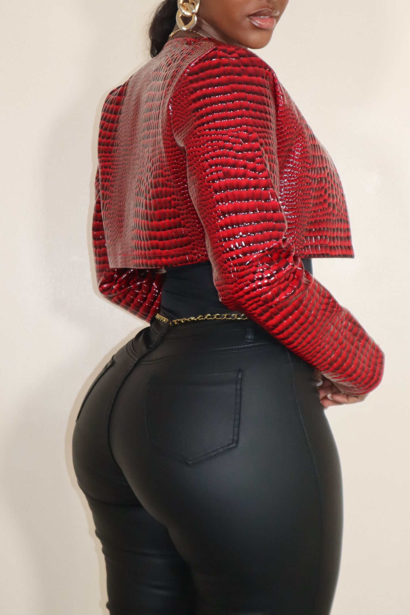 "SCARLET VENOM" JACKET