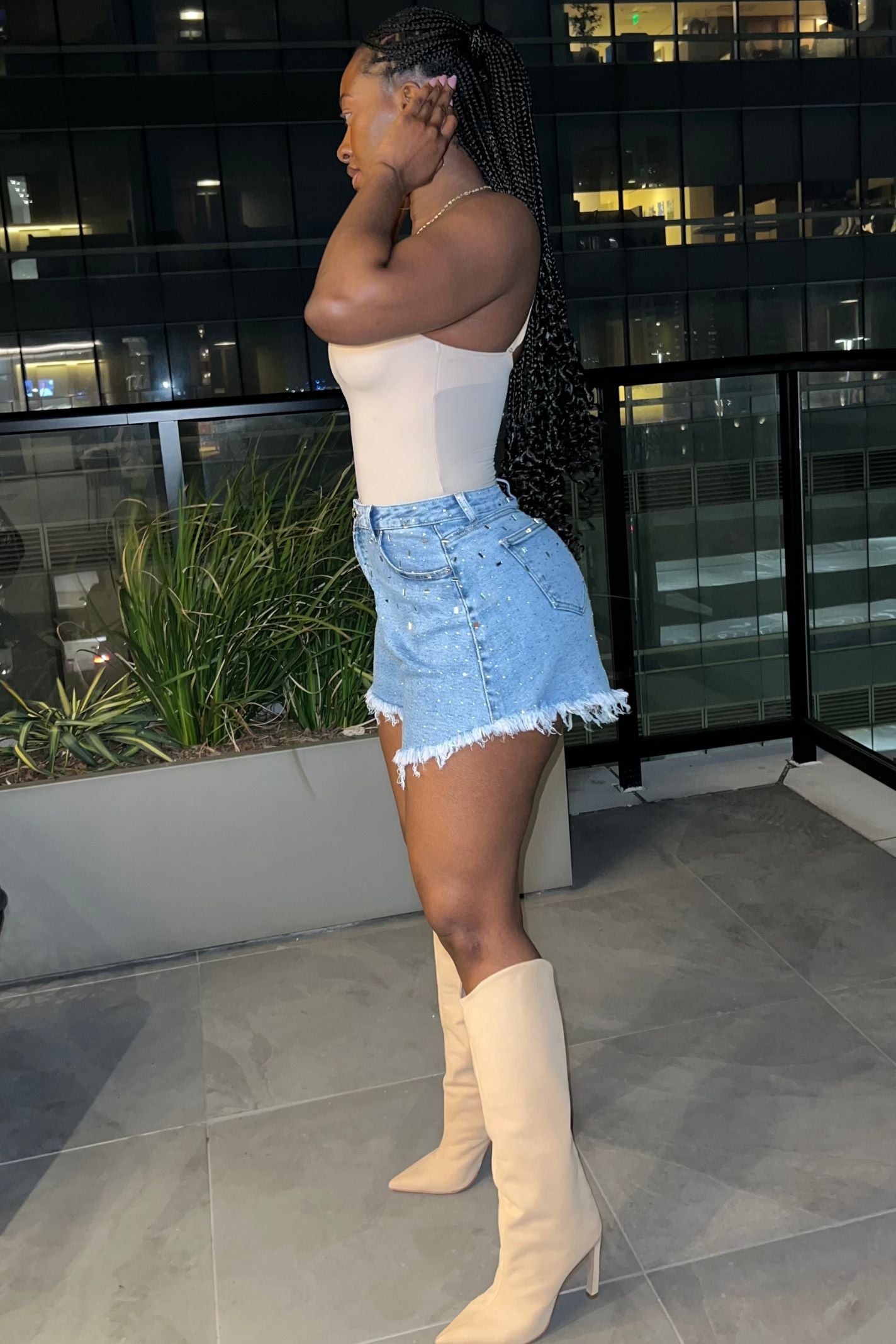 "DIAMONDS DANCING" SHORTS