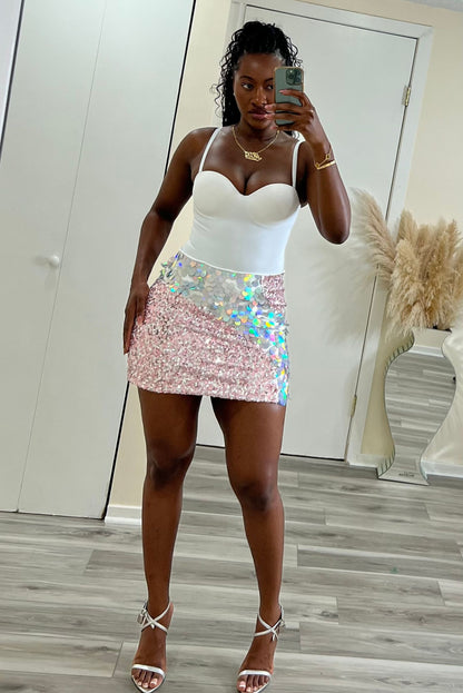 "TIP THE SCALES" SKIRT