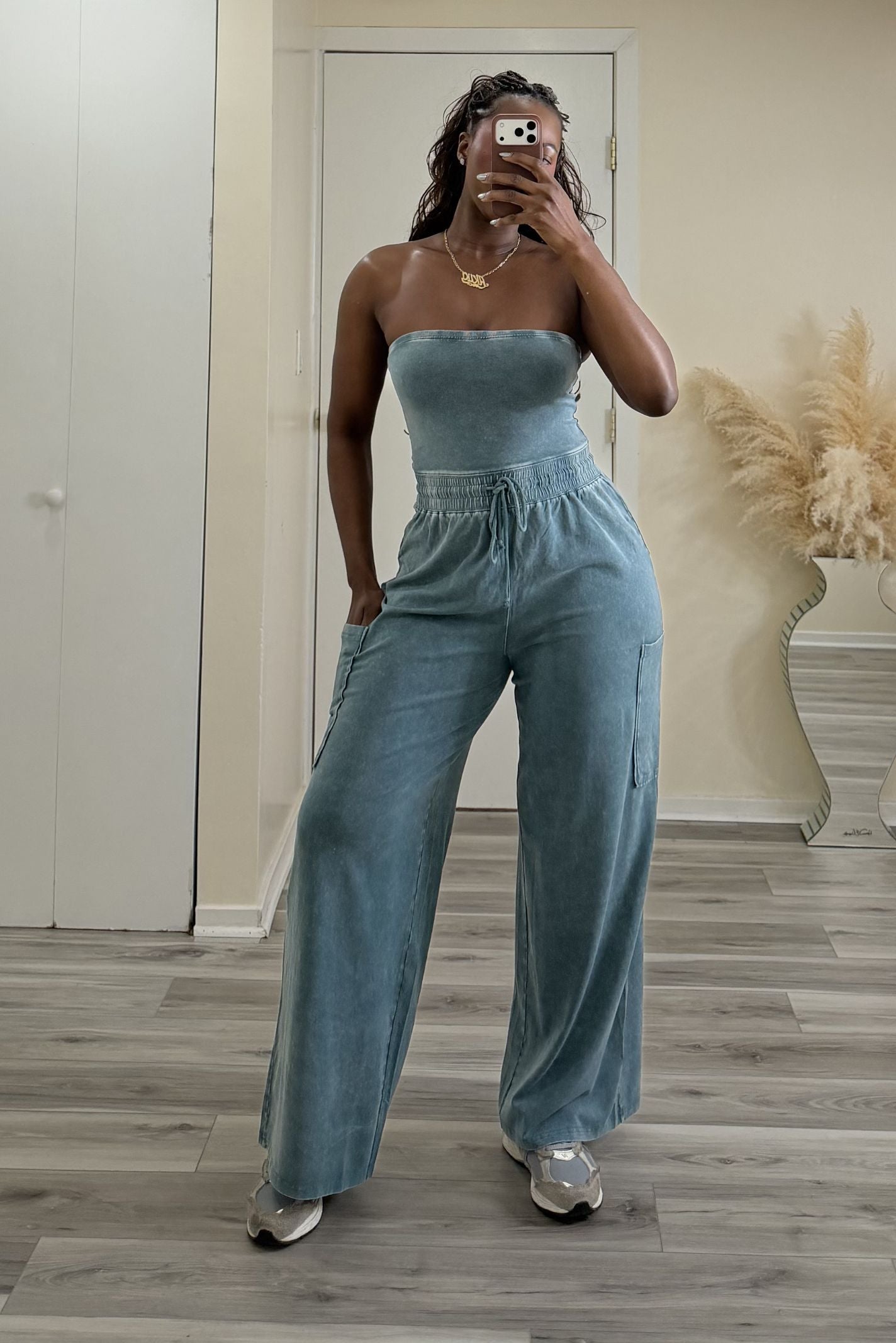 "LIFE OF EASE" JUMPSUIT
