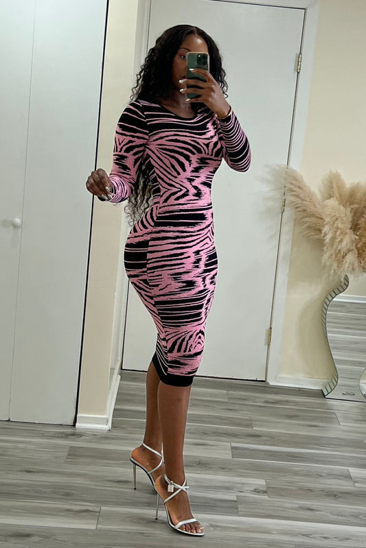 "EASY TIGRESS" DRESS