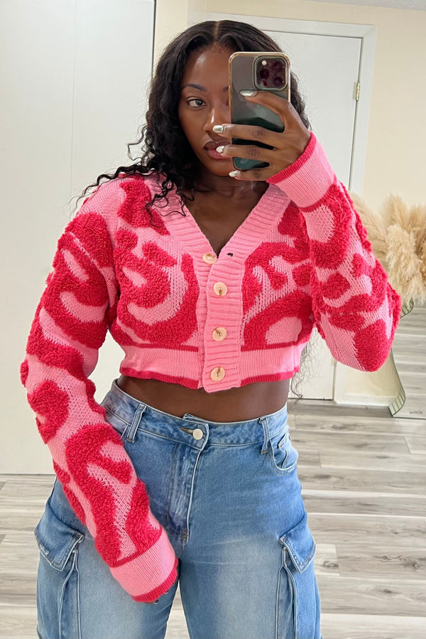 "THINK PINK" SWEATER TOP