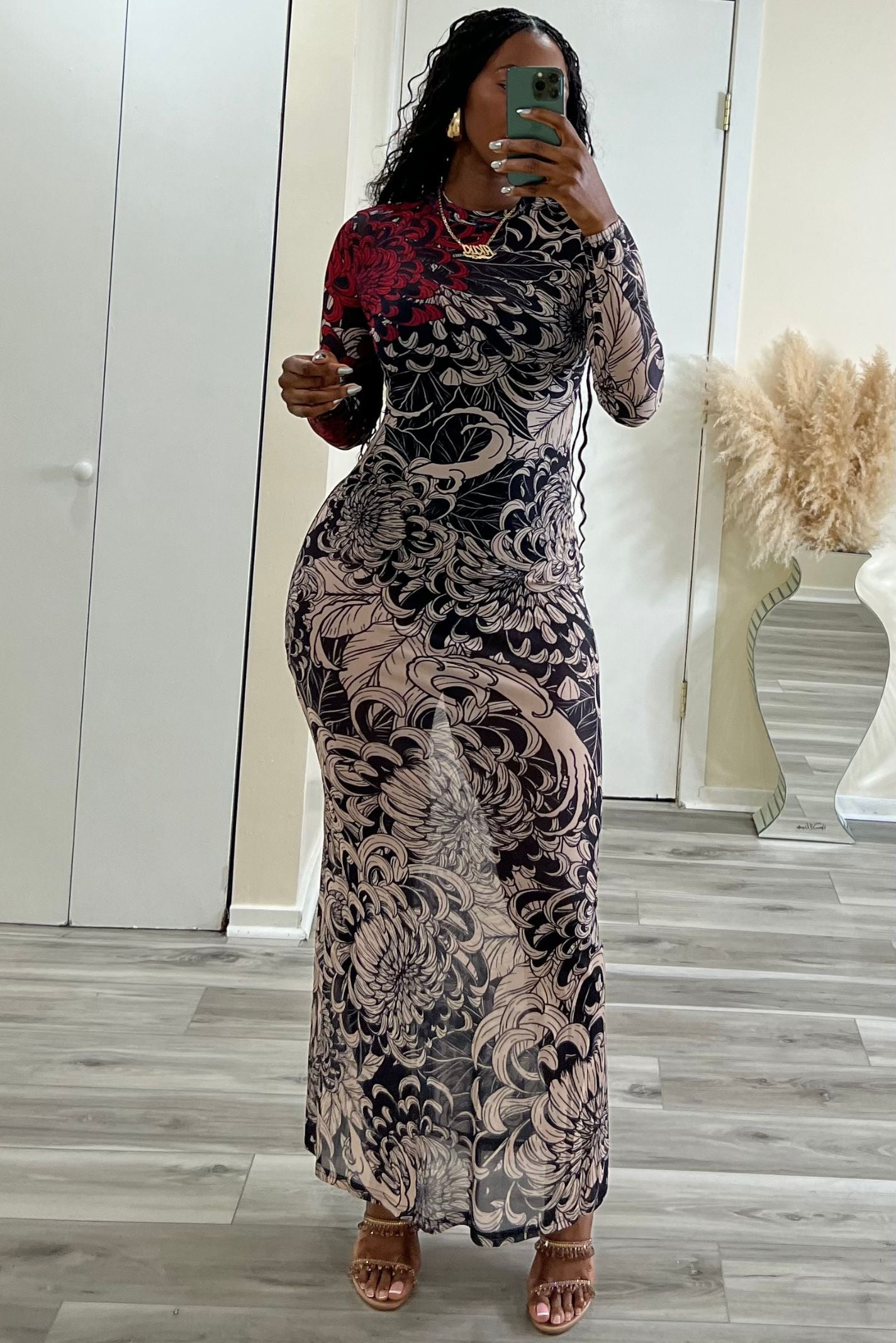 "FLORESCENCE" MAXI DRESS