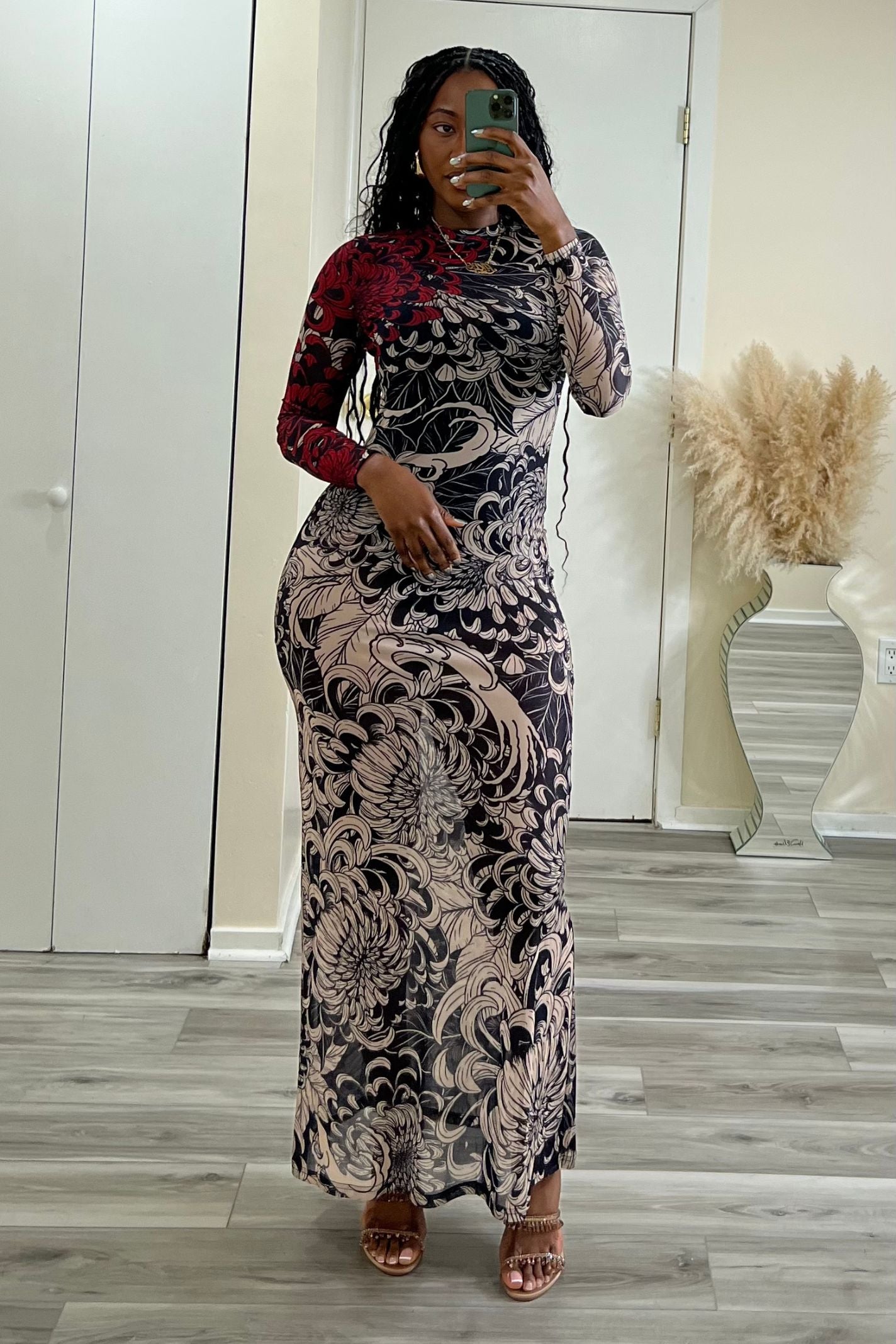 "FLORESCENCE" MAXI DRESS