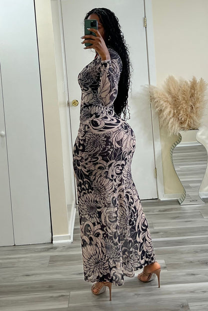 "FLORESCENCE" MAXI DRESS