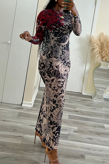 "FLORESCENCE" MAXI DRESS