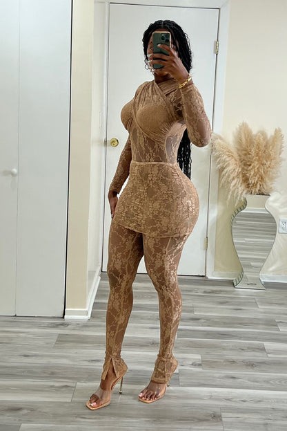 "VENETIAN" LACE SET