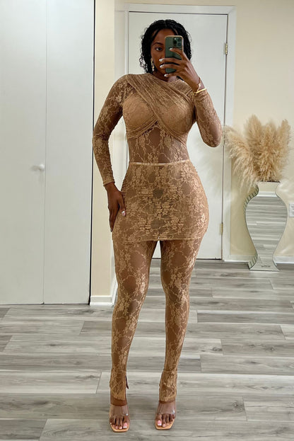 "VENETIAN" LACE SET