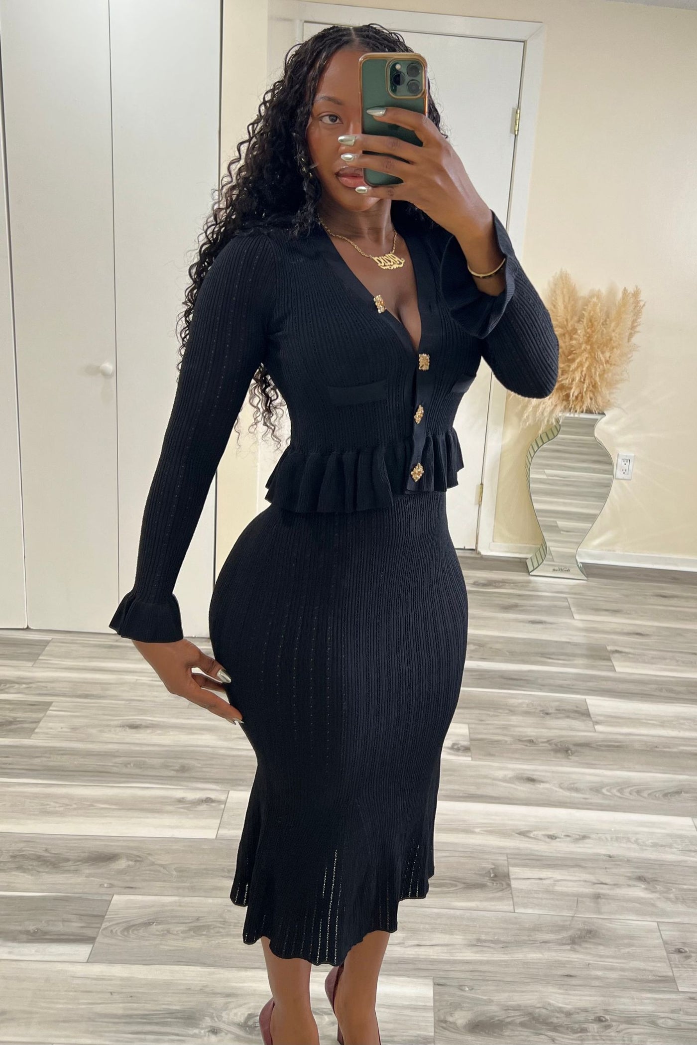 LIVING LUXE" PEPLUM DRESS StylePurch LIVING LUXE" PEPLUM DRESS StylePurch