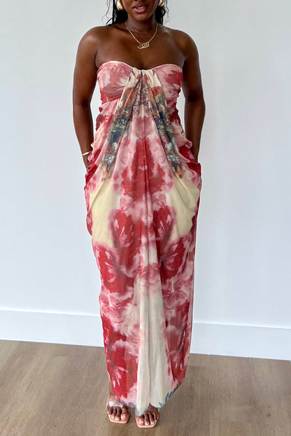 "SUNSET SANGRIA" DRESS