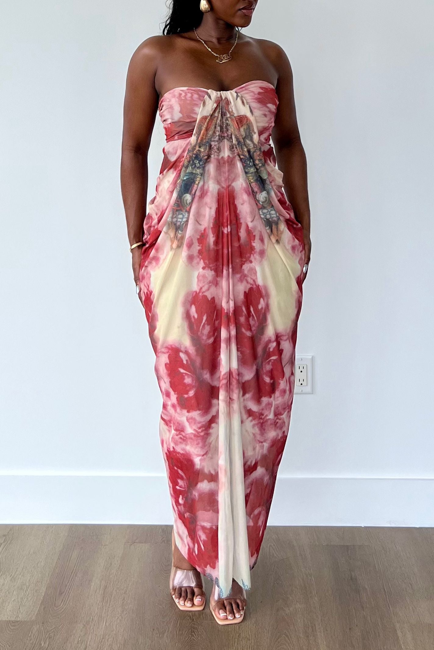 "SUNSET SANGRIA" DRESS