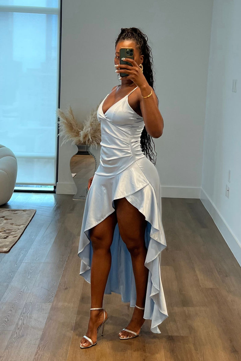 "STILL WATER" MAXI DRESS