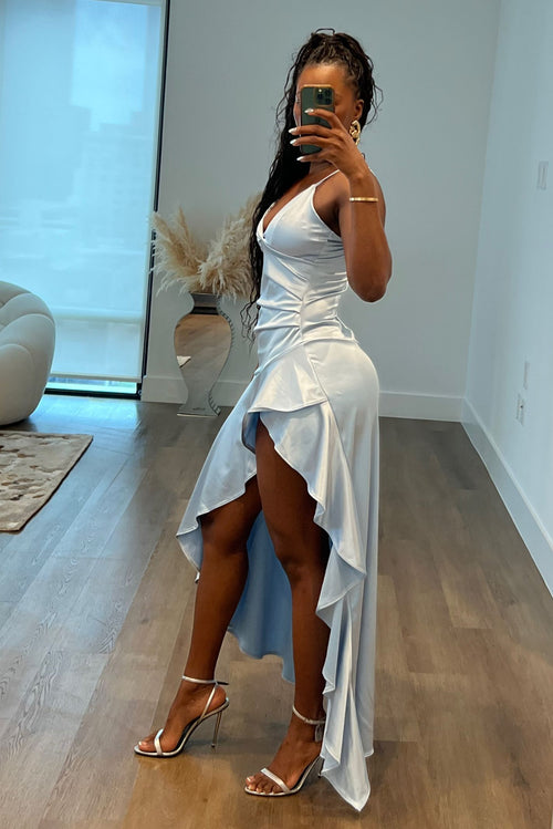 "STILL WATER" MAXI DRESS