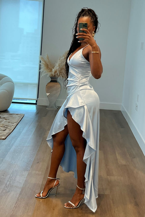"STILL WATER" MAXI DRESS