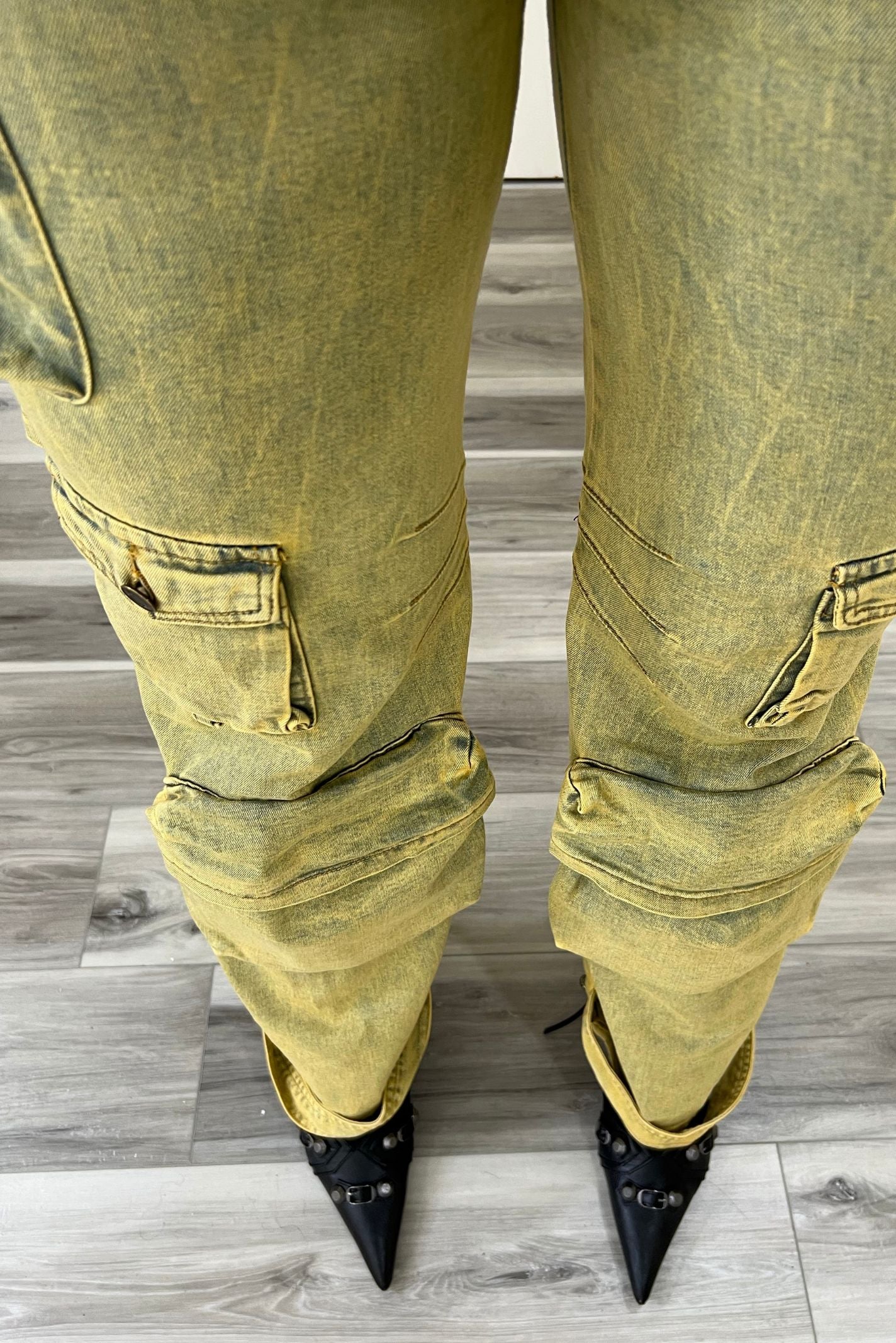 "TRIBECA" CARGO JEANS