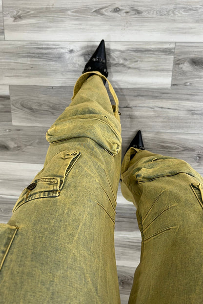 "TRIBECA" CARGO JEANS