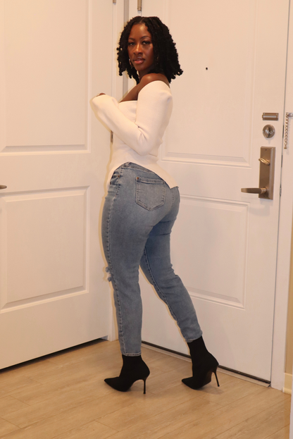 VICTORIA SWEATER TOP - StylePurch