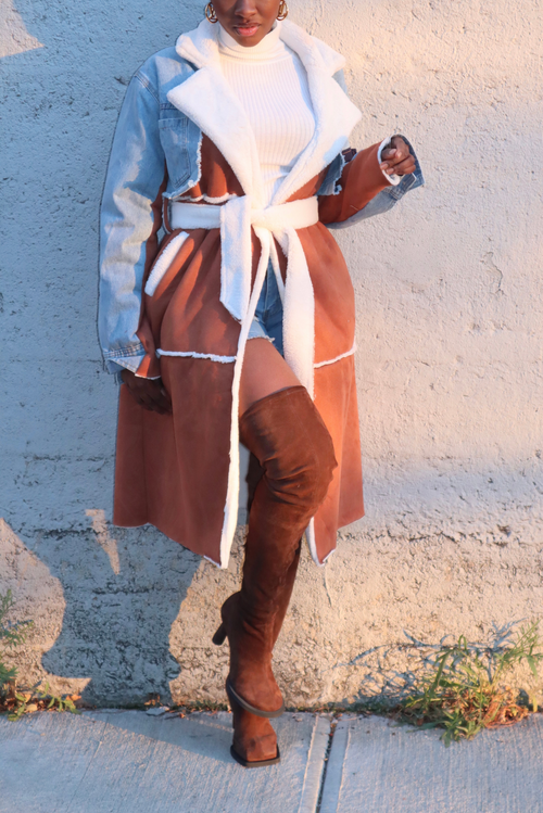 "DOUBLE DOSE" PATCHWORK JACKET - StylePurch