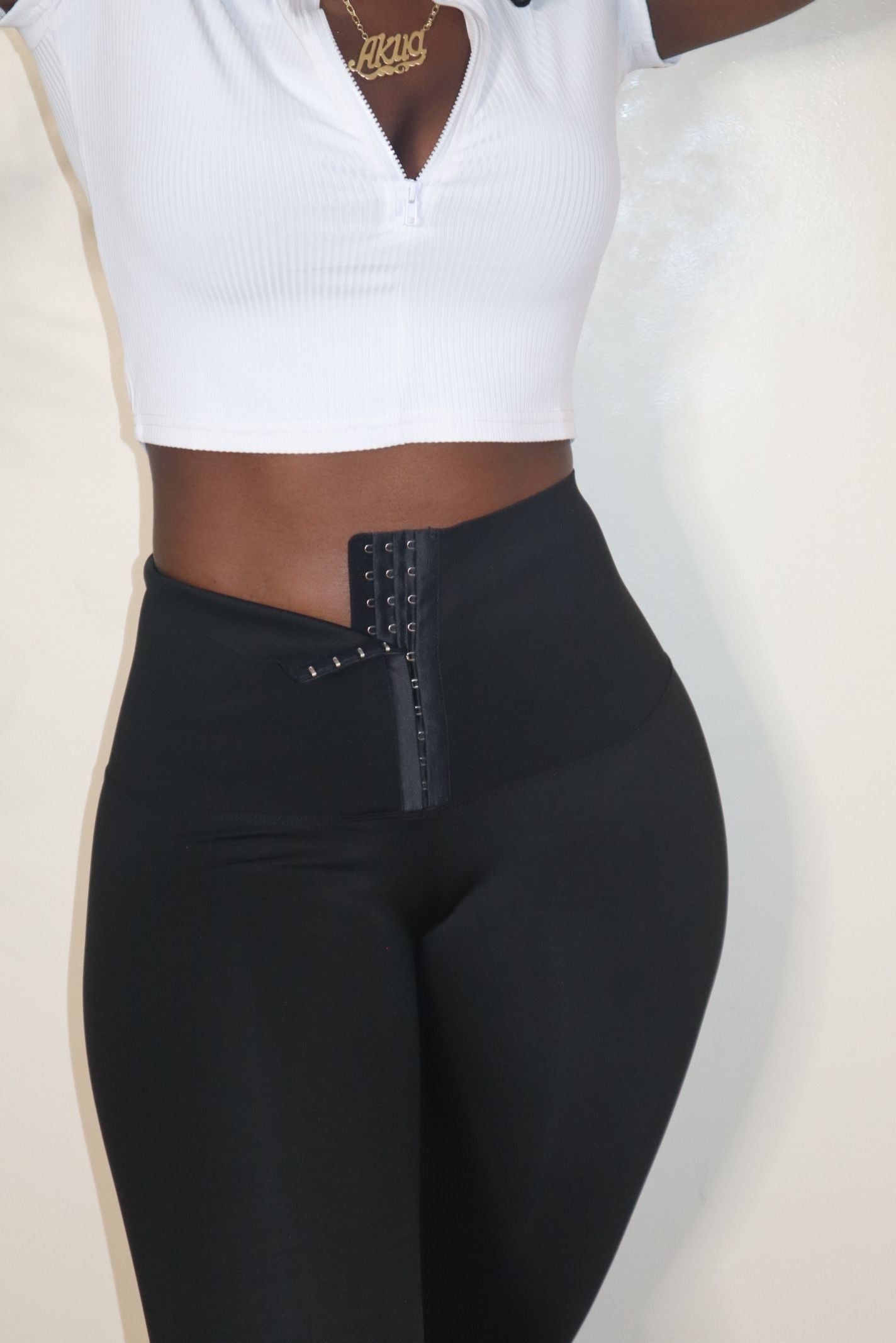 CORSET TUMMY COMPRESSION LEGGINGS - StylePurch